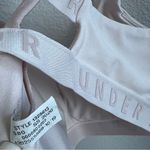 Under Armour Light Pink Sports Bra Active Spellout Small Photo 1