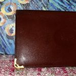 Cartier Vintage  Bifold Checkbook Leather Wallet Photo 1