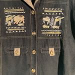 Vintage Saint Germain Paris Gold embroidered jacket Black Photo 8