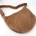Old Navy Vintage Y2K Leather Large Tan Satchel hobo Bag Purse Single Strap Boho Photo 1