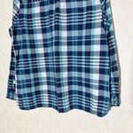 Toad&Co Organic Cotton Indigo Ridge Roll Up Longsleeve Shirt Pullover Plaid L Blue Size L Photo 6