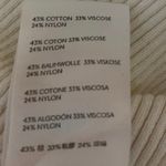 Urban Outfitters  White Ribbed Turtleneck Knit Pullover Crop Sweater Top Size XS Photo 3