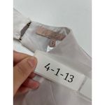 Hutch  Jumpsuit Womens 6‎ Black Open Back Crepe Mock Neck Colorblock Photo 4