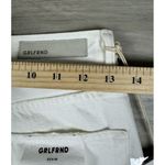 GRLFRND  Karolina High Rise Straight JEAN WHITE SANDS Distressed Sz‎ 25 NWT Photo 6