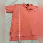 Vintage 90s Women’s Sz: Large Polo Sport Ralph Lauren Coral Polo Top. Orange Photo 3