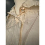 Sandro  White Long Sleeve Button-Up Blouse, Medium (NWT) Photo 3