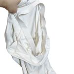 Alix NYC Bennett Bodysuit Stretch Jersey White Top Bell Sleeves Womens Size S Photo 6