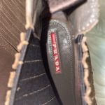 Prada  Brown Suede Chunky Ankle Booties Photo 4