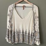 Free People  Medallion Printed Dolman Long Sleeve - M Photo 14