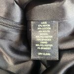 White House | Black Market WHBM black dress with lace‎ detail. Photo 10