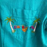 Ultra Dress New York blue summer beach embroidered size 14 Photo 2