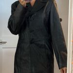 Worthington Black Leather Jacket Photo 3