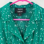 Modcloth X COLLECTIF Jumpsuit Size 2 Green Dots Retro Pinup Away You Go Vintage Photo 3