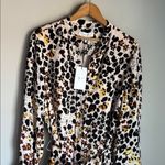 Reiss NEW   Sylvie Animal Print Belted Dress 8 Photo 4