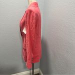 ALC Frank A.L.C. Size 0 Coral Donovan Linen Blend Blazer Jacket Preppy Heritage Old Money Photo 4