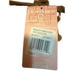 Stone Mountain Brand New  Women's Sydney Embossed Leather Purse Bag Black Brown Photo 6