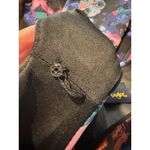 ANTHROPOLOGIE Just Taylor NWT Floral Abstract Fit and Flare Scuba Dress Size 12 Black Photo 7