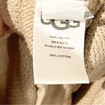 UGG  Size XS/Small Tan Cable Knit Anjeline Cotton Poncho Shrug Sweater Photo 5