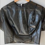 SYREN Latex Crop Top Black Size L Photo 2
