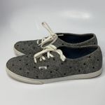 Vans  woven sneakers gray with black polka dots‎ unisex sizing Photo 3