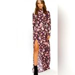 Flynn Skye floral bohemian whimsygoth high neck cottagecore open back dress NWT S Photo 4