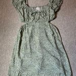 Jessica Simpson  Dress Mint Green Puff Sleeve M Photo 0