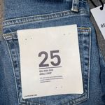 RE/DONE  90’s High Rise Ankle Crop NWT Size 25 Photo 2
