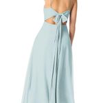 Azazie  mist blue bridesmaid dress  Photo 1