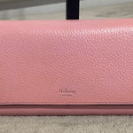 Mulberry  Blush Pink Leather Wallet Photo 0