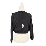 BEAST MODE Lady Beast Cropped Black Sweatshirt in One Sz Fits All Photo 3