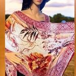 Vince Camuto NWT Tropical Blooms Topper & Sun Hat Set Photo 9