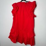 Fantastic Fawn  ruffle sleeve dress with star patches size large Photo 5