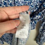 Cooper and Ella Cooper‎ & Ella Womens Blue Floral Button Up Shirt Sz 1X | Classic Casual Office Photo 7