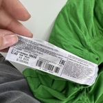 Mango MNG Dress Womens XS Green Frill Mini Sleeveless Ruffle Hem A Photo 6