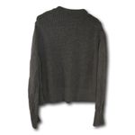 Banana Republic  Women’s Sweater XL Gray Chunky Knit Ribbed Pullover Cotton Blend Photo 2
