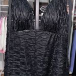 Boutique Black Shimmer Formal Maxi Dress  Photo 0