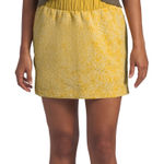 The North Face  Women's M Golden Yellow Floral Pullon Skirt Skort Activewear Photo 0