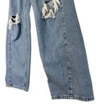 Garage Women's Size 25 Wide Leg Ample Baggy High Rise Jeans 90s Grunge Hip Hop Photo 3