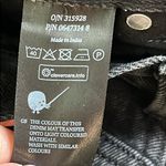 Monki  wide leg high rise Black denim jeans, size 26 Photo 10