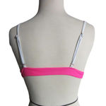 SheIn Animal Print Pink Bikini Swim Top Colorblock Bralette S Photo 7