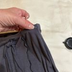 Casa Lee Gray Tie Detail Maxi Dress Beach Swim Bathing Suit Coverup Small Photo 9