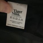 Tiger Mist Black faux Leather Croc Moto Jacket Photo 5
