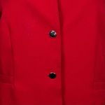 R&K Originals Vintage Cropped Red Power Blazer Size 12 Photo 8