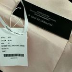 Alfred Sung NWT D777 Satin Twill V Neck Cocktail Dress In Blush Pink Size 12 Photo 9
