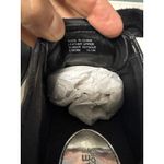 Michael Kors Black Leather Low Top Sneakers Women's Size 8.5 M KORS Logo Accents Photo 4