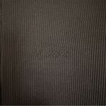 Cider  Black 1/4 Zip Ribbed Long Sleeve Bodysuit Photo 6