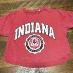 Pressbox Indiana University Cropped Tee Photo 0