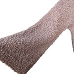 POL  Kiss Me Down Popcorn Knit Sweater, Tan and Red, Sz S Photo 11