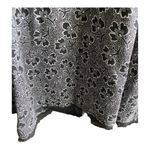 Urban Outfitters -SILENCE + NOISE Adorable black and white fit and glare dress, black tattered gem, short sleeves, back zipper, excellent condition, size small Measurements: Bust: armpit to armpit 16 inches Length: shoulder seam to bottom 29 inches Photo 6