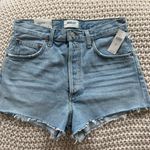 AGOLDE High Rise Denim Shorts Photo 0